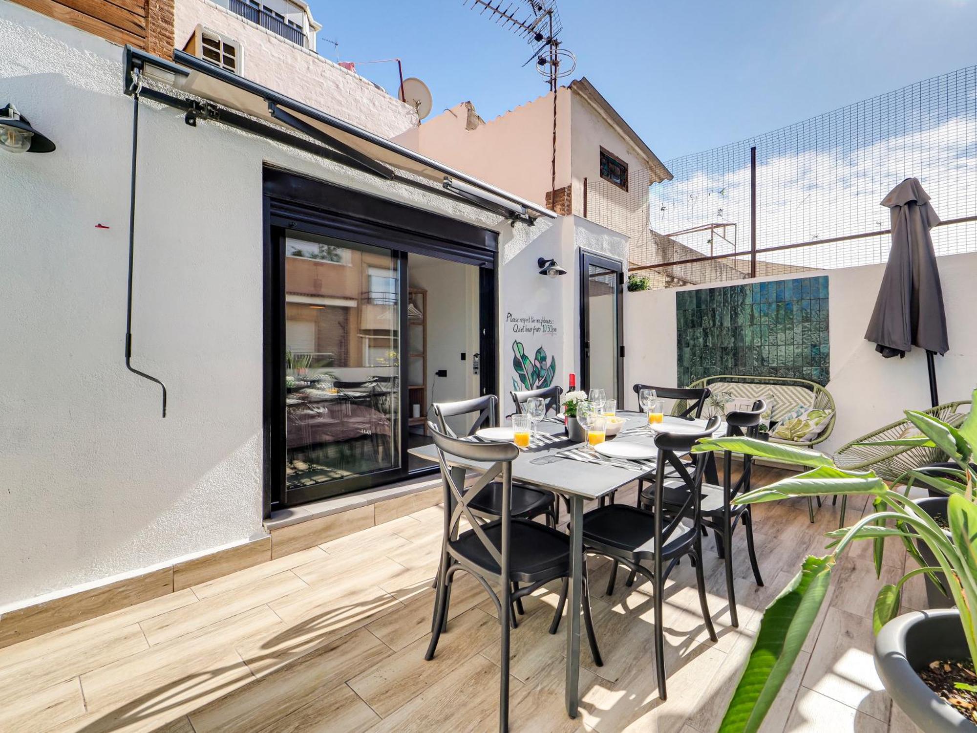Casa Maria Townhouse- Terrace-4 Bedrooms 오스피탈레트 데 요브레가트 외부 사진